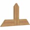 Ekena Millwork Portland Timber Gable Bracket, Western Red Cedar, 36"W x 19"H x 1 1/2"D x 5 1/2"F, 13/12 Pitch GBW036X19X0206POR00SWR - alternate 3